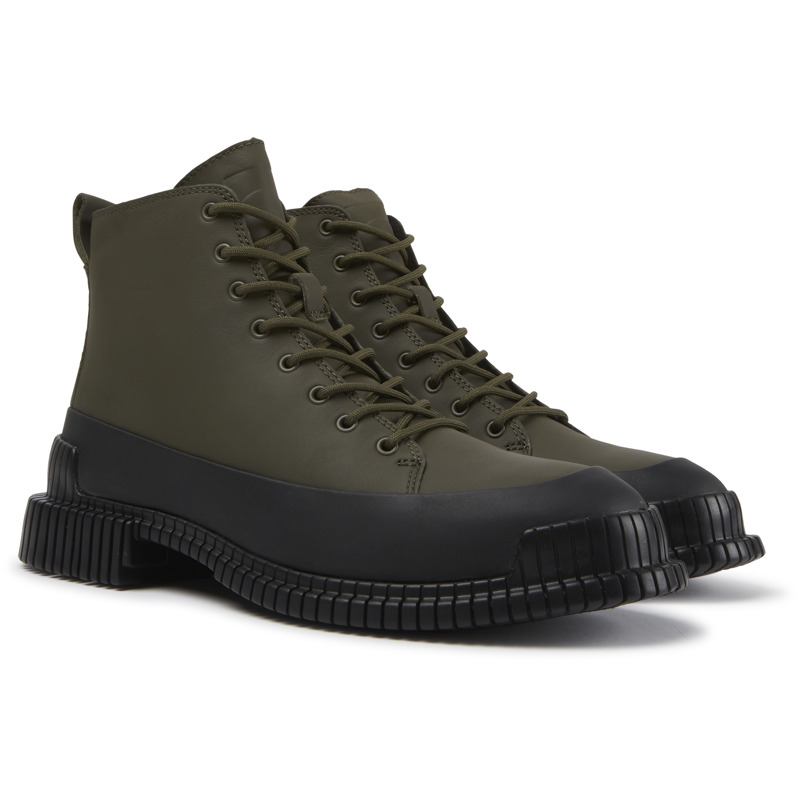 Camper Pix - Ankle Boots For Women - Green, Black