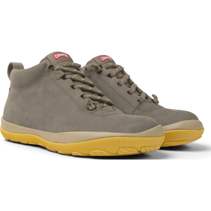 CAMPER Peu Pista - Ankle Boots For Women - Brown Gray