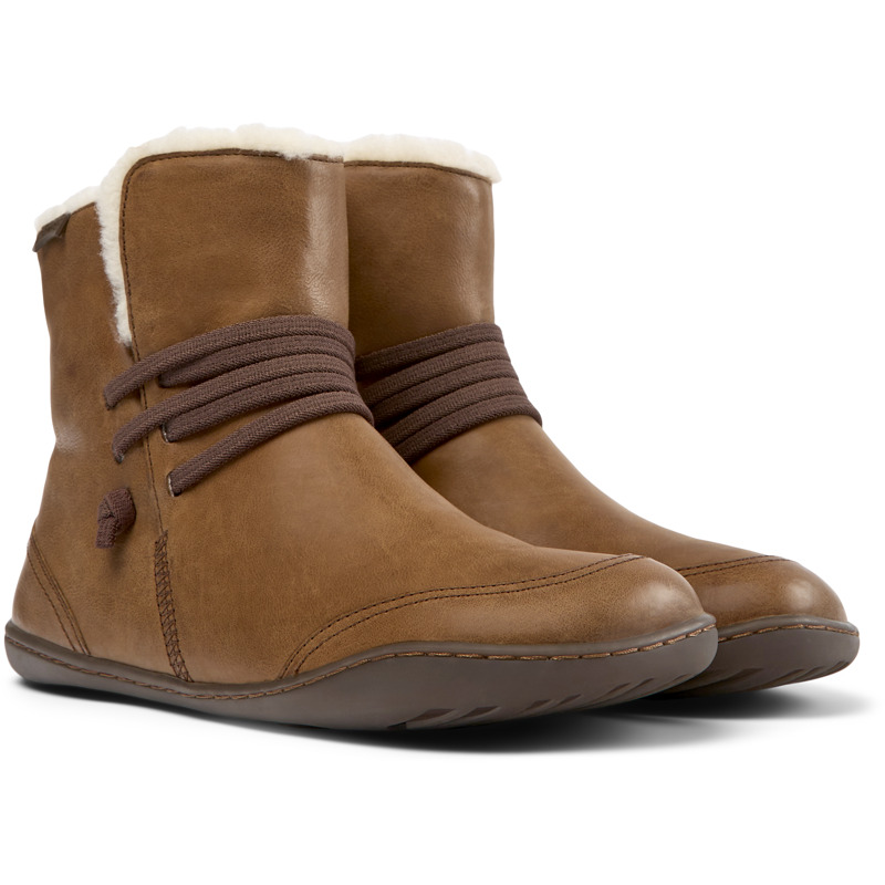 CAMPER Peu - Ankle Boots For Women - Brown