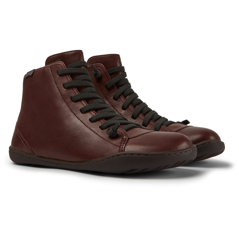 CAMPER Peu - Ankle Boots For Women - Burgundy