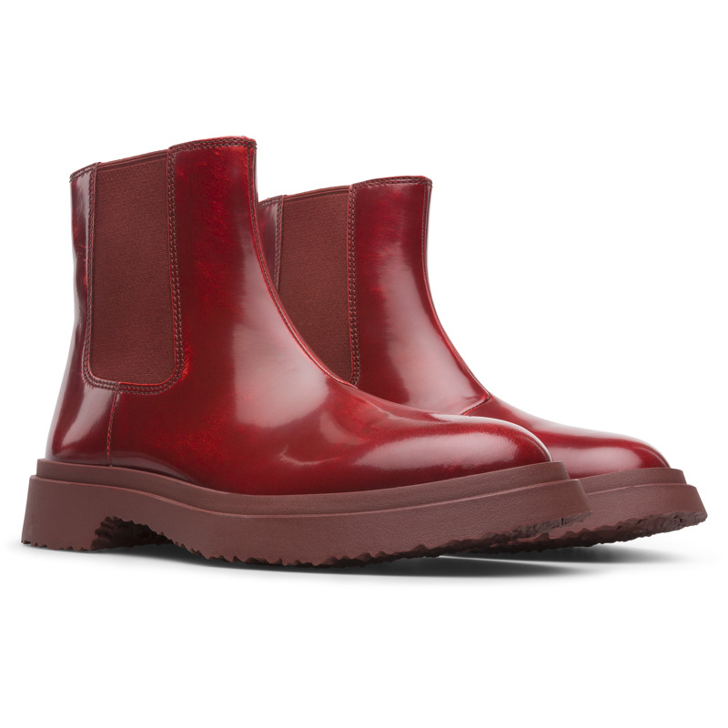 Camper Walden - Ankle Boots For Women - Red, Brown