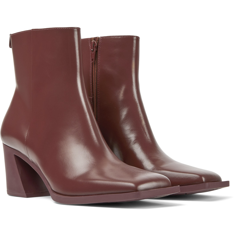 CAMPER Karole - Ankle Boots For Women - Burgundy