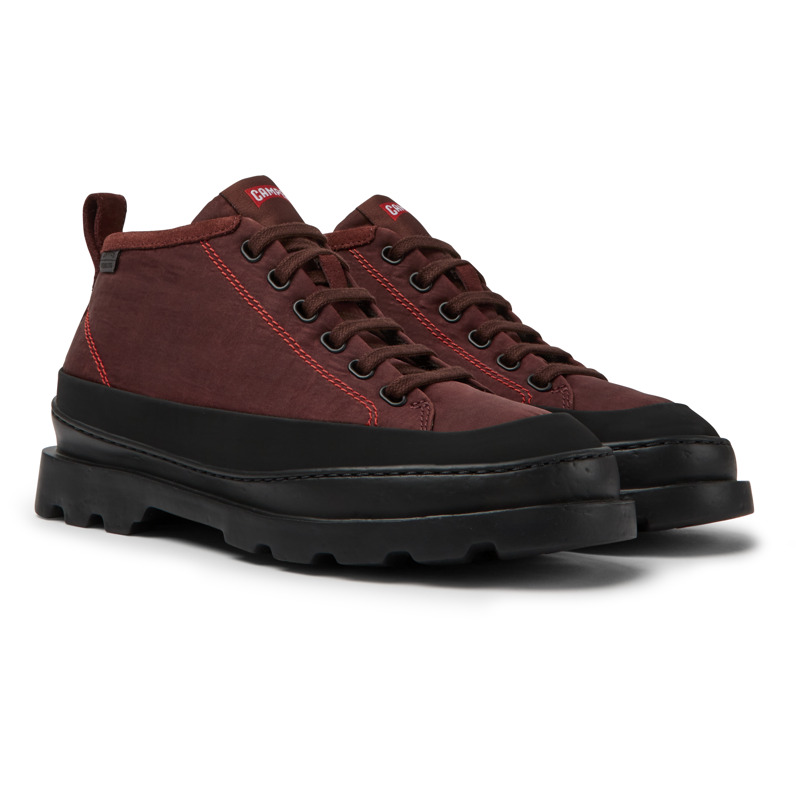 CAMPER Brutus - Ankle Boots For Women - Burgundy