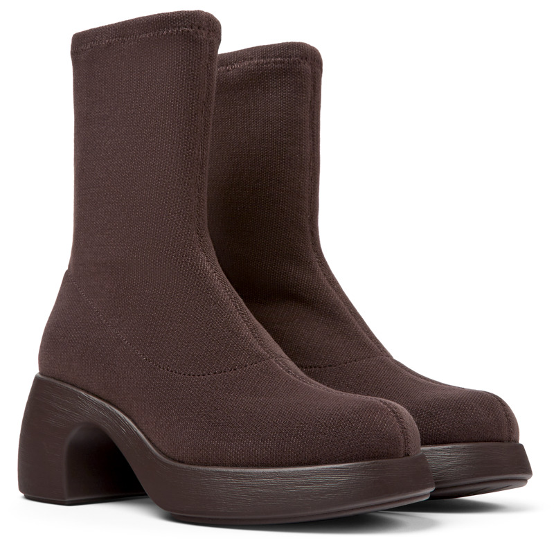 CAMPER Thelma - Ankle Boots For Women - Burgundy