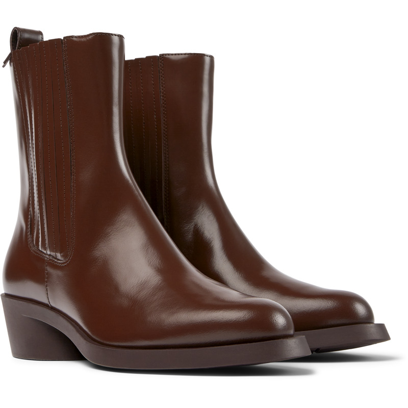 CAMPER Bonnie - Ankle Boots For Women - Burgundy