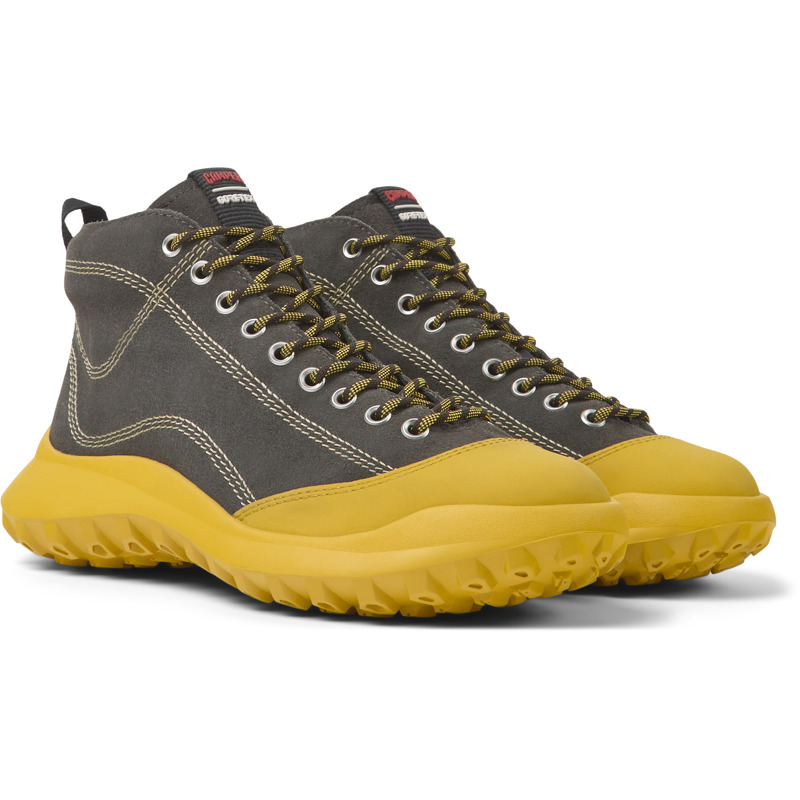 Camper Crclr - Ankle Boots For Women - Grey, Yellow, Black