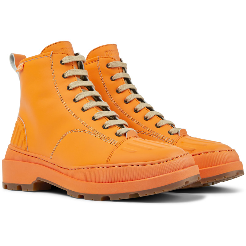CAMPER Brutus Trek - Ankle Boots For Women - Orange