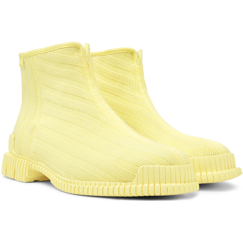 Camper Pix Tencel - Ankle Boots For Women - Yellow