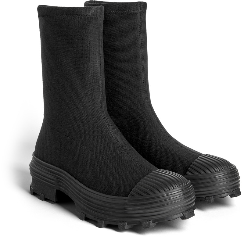 Camper Traktori - Ankle Boots For Women - Black