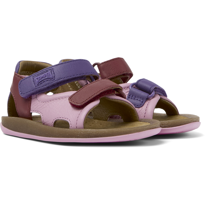 CAMPER Twins - Sandals For First Walkers - Pink,Red,Purple