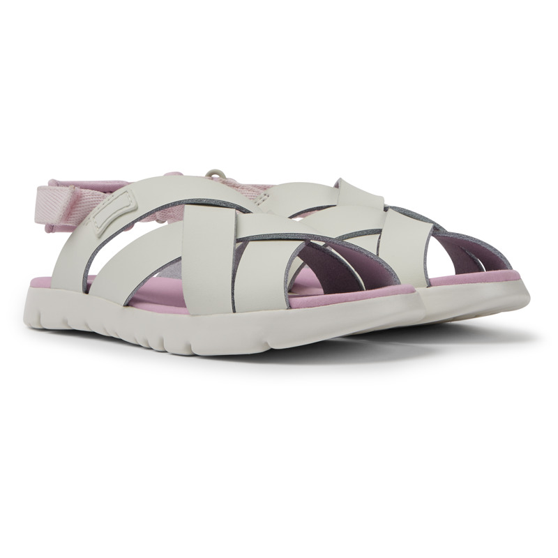 Camper Oruga - Sandalen Für Mädchen - Weiß