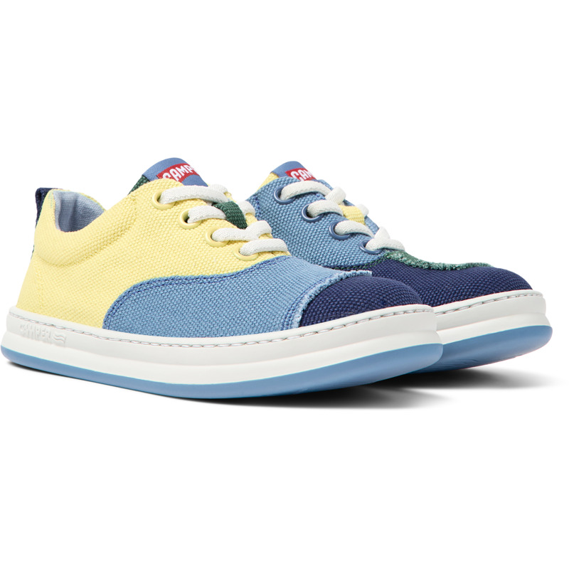 CAMPER Twins - Sneakers For Girls - Blue,Yellow,Green