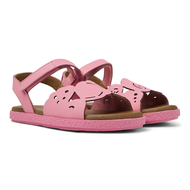 CAMPER Twins - Sandals For Girls - Pink