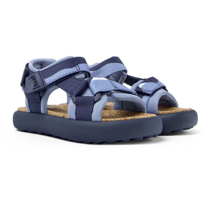 CAMPER Pelotas Flota - Sandals For Girls - Blue