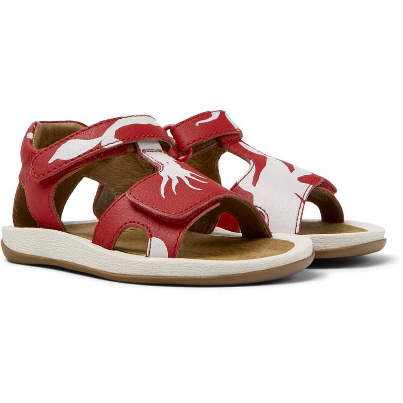 Camper Twins - Sandals For Unisex - Red, White