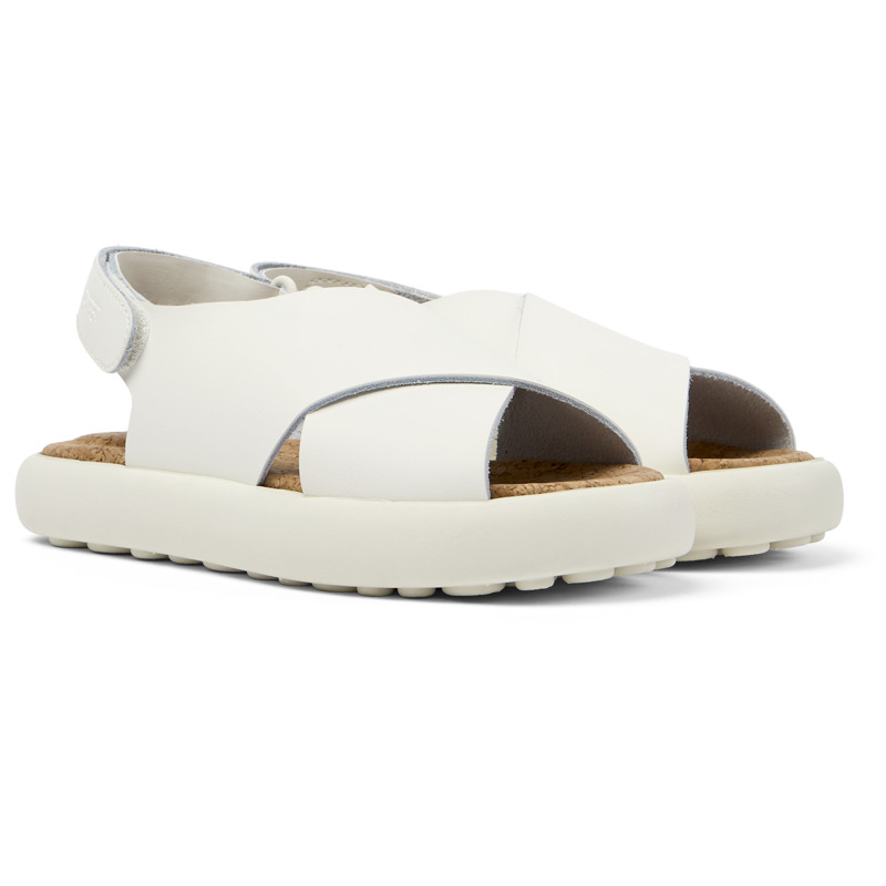 CAMPER Pelotas Flota - Sandals For Girls - White