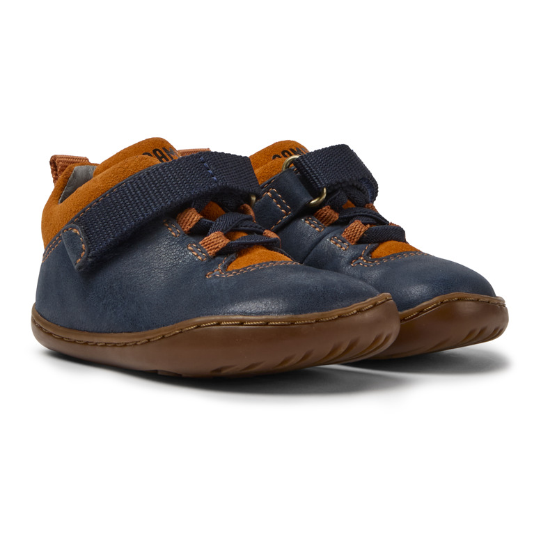 Camper Peu - Boots For Unisex - Blue, Orange