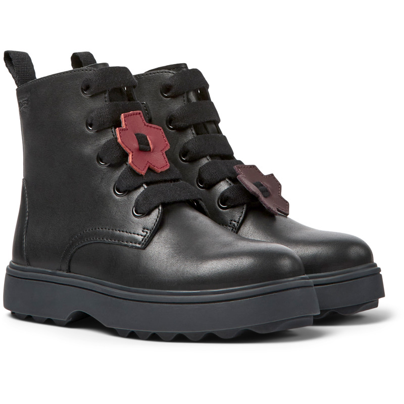 CAMPER Twins - Boots For Girls - Black