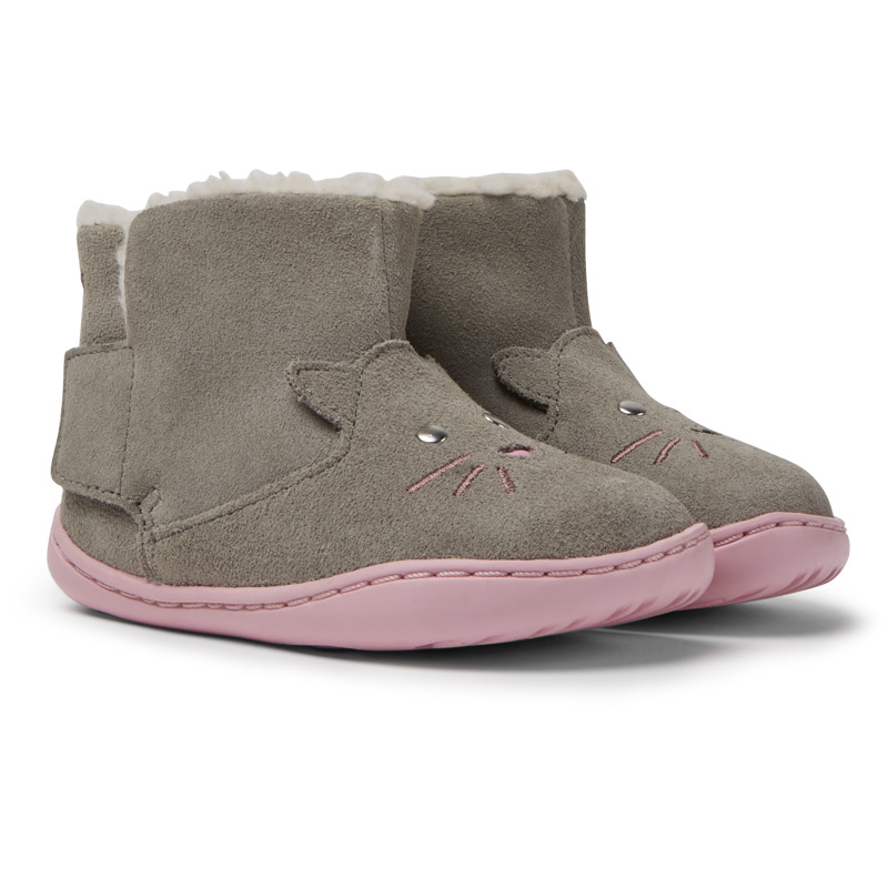 CAMPER Twins - Boots For First Walkers - Grey