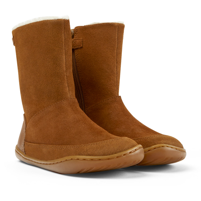 CAMPER Peu - Boots For Girls - Brown