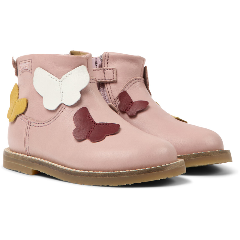 CAMPER Twins - Boots For First Walkers - Pink