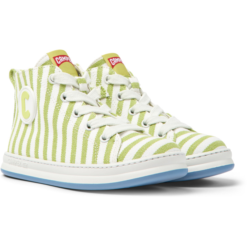 CAMPER Runner - Sneakers For Girls - White,Green