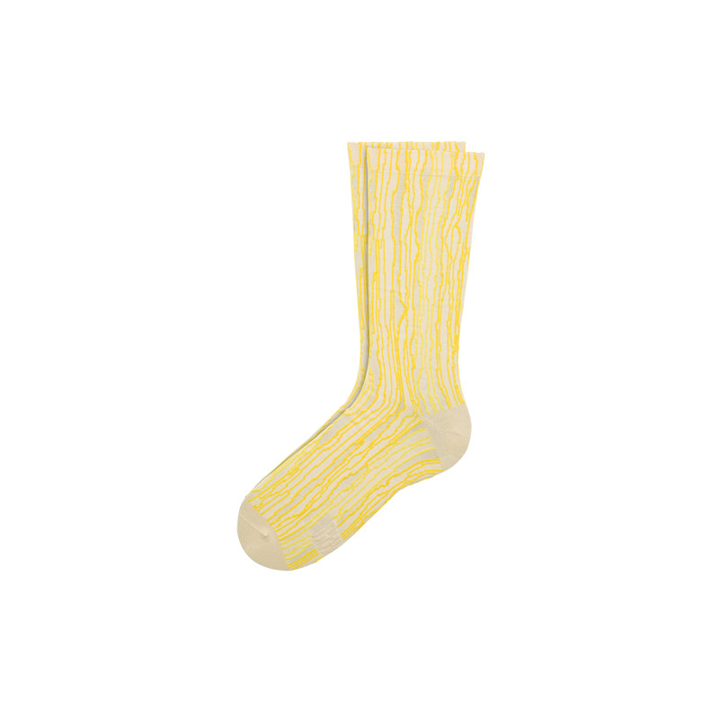 Camper Dripo Sox - Socks For Unisex - Beige, Yellow