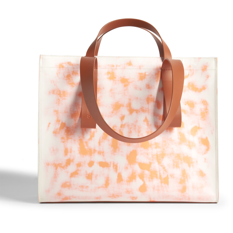 CAMPERLAB Spandalones - Unisex Shoulder Bags - White,Orange