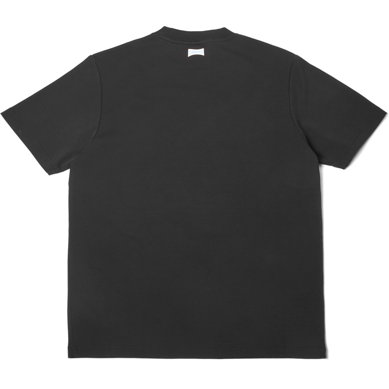 CAMPER T-Shirt - Unisex Kleding - Zwart
