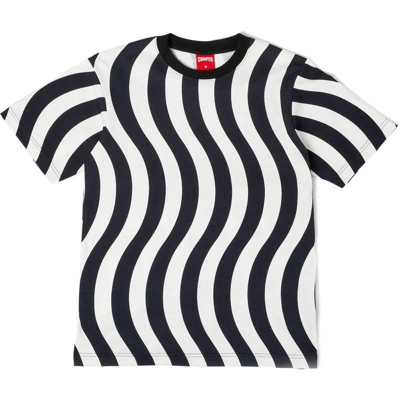 Camper T-Shirt - Kleidung Für Unisex - Weiß, Schwarz