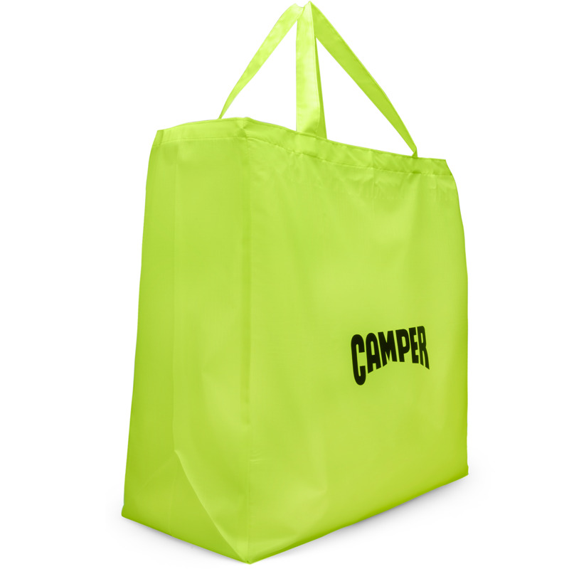 CAMPER Neon Shopping Bag - Unisex Shoulder Bags - Gelb