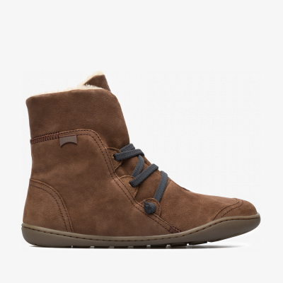 camper boots brown