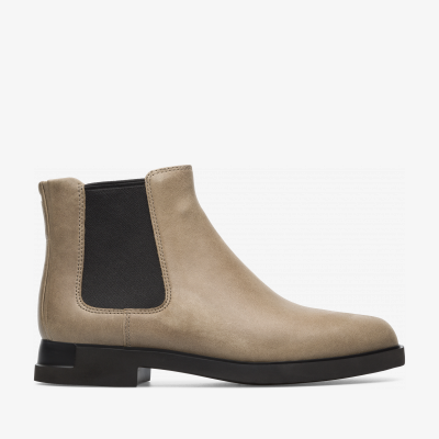 Iman Grey Ankle Boots for Women - Spring/Summer collection
