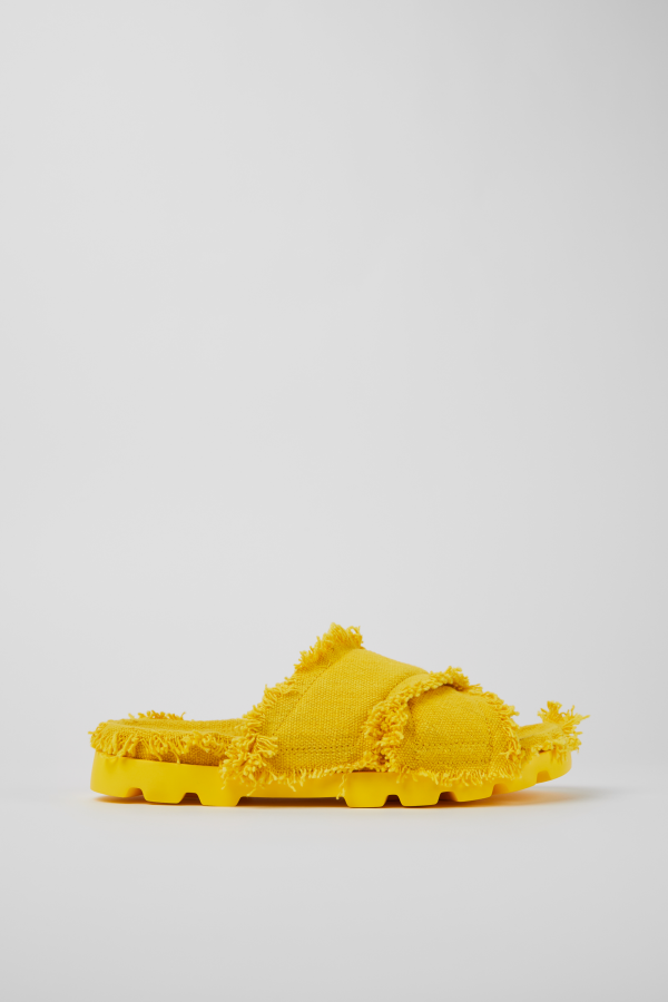 サンダル CAMPERLAB Men Sandals Yellow A500007-003 VENGA 0 Brutus Yellow Formal Shoes for Unisex - Spring/Summer