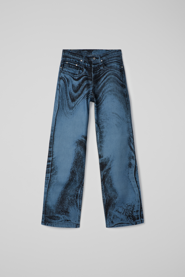 ★YEEL★ YEEL SIDE CUBIC DENIM PANTS YEEL SIDE CUBIC DENIM PANTS BLACK - 감도 깊은 취향 셀렉트샵 29CM