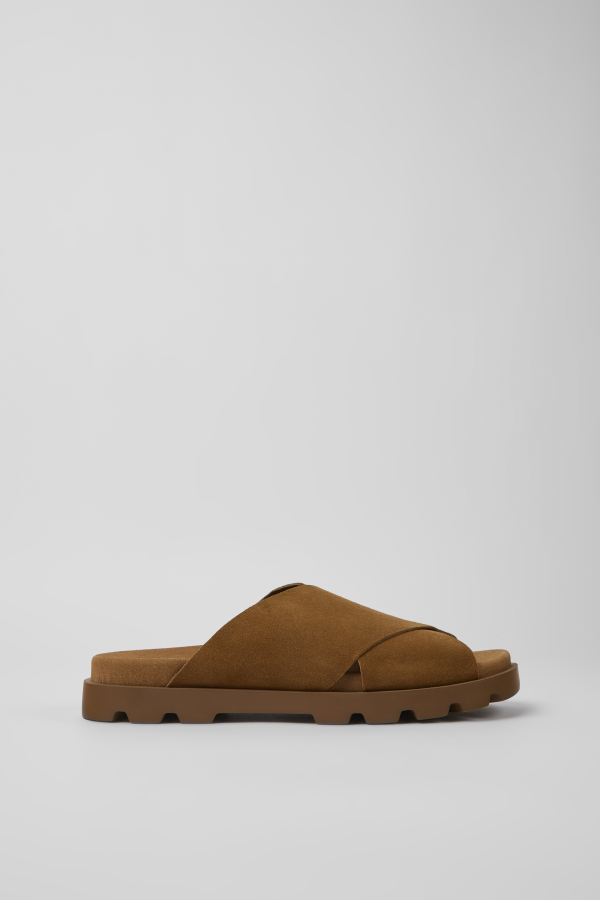 Brutus Black Sandals for Men - Fall/Winter collection - Camper USA