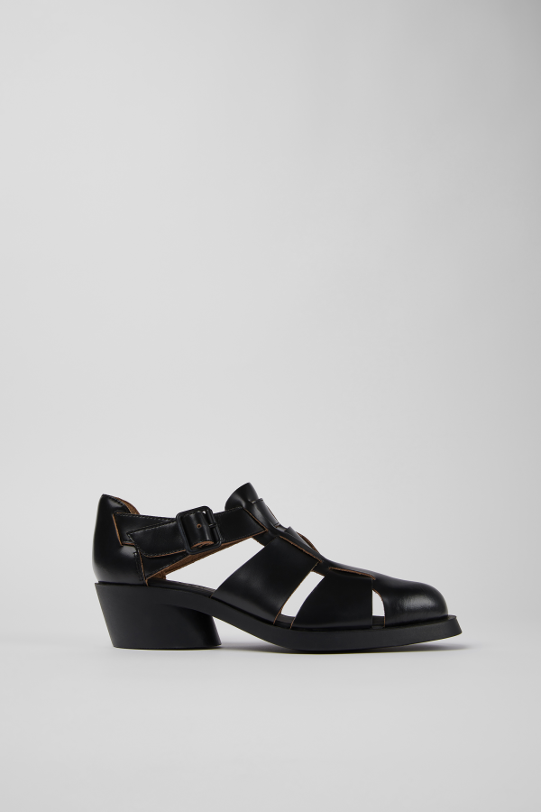 さばさば CAMPER Bonnie TWS ブローグシューズ Bonnie Black Boots for Women - Spring/Summer collection