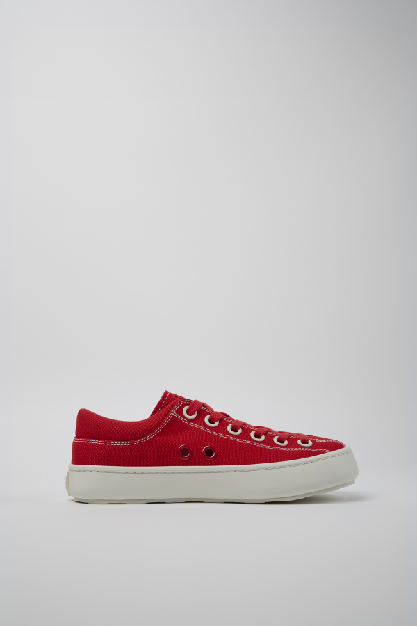 ★Camper X Sunnei★(W)Pelotissima Sneakers★Pink Burgundy Camper X Sunnei Pelotissima Sneakers In Burgundy,green,pink