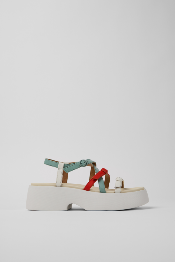 シューズ・サンダルその他 CAMPER Woman Flat sandals Multicolor Twins Multicolor Sandals for Women - Spring/Summer