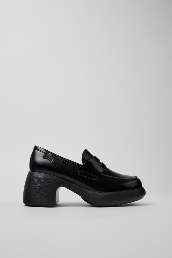 【ほぼ未使用✨】Camper THELMA ローファー　レザー　黒　箱　25cm Thelma Black Formal Shoes for Women - Autumn / Winter collection