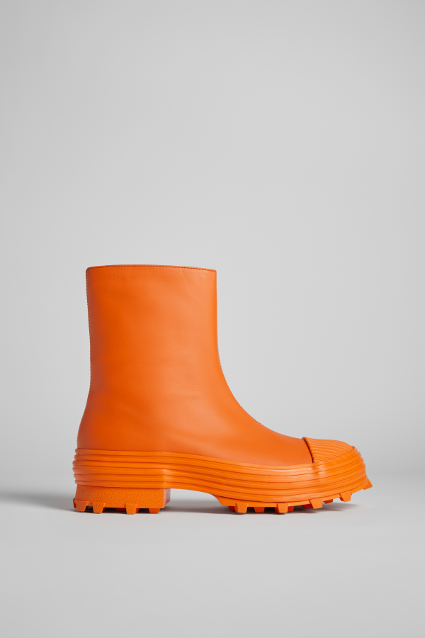 Orange galoshes hot sale