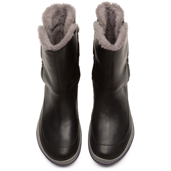 Camper Peu Pista, Damen Winterstiefelette, Leder, Polyester Camper Peu Pista, Damen Winterstiefelette, Leder, Polyester