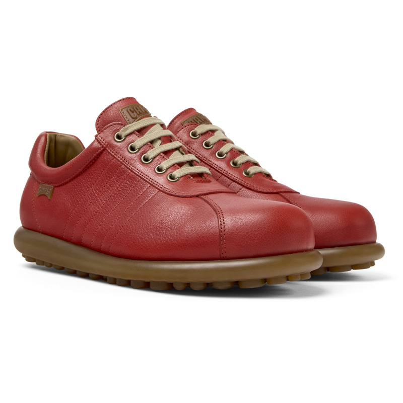 Camper Pelotas - Casual For Men - Red, Size 42, Smooth Leather