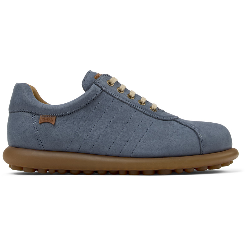 CAMPER Pelotas - Lässige Schuhe Für Herren - Blau, Größe 44, Veloursleder