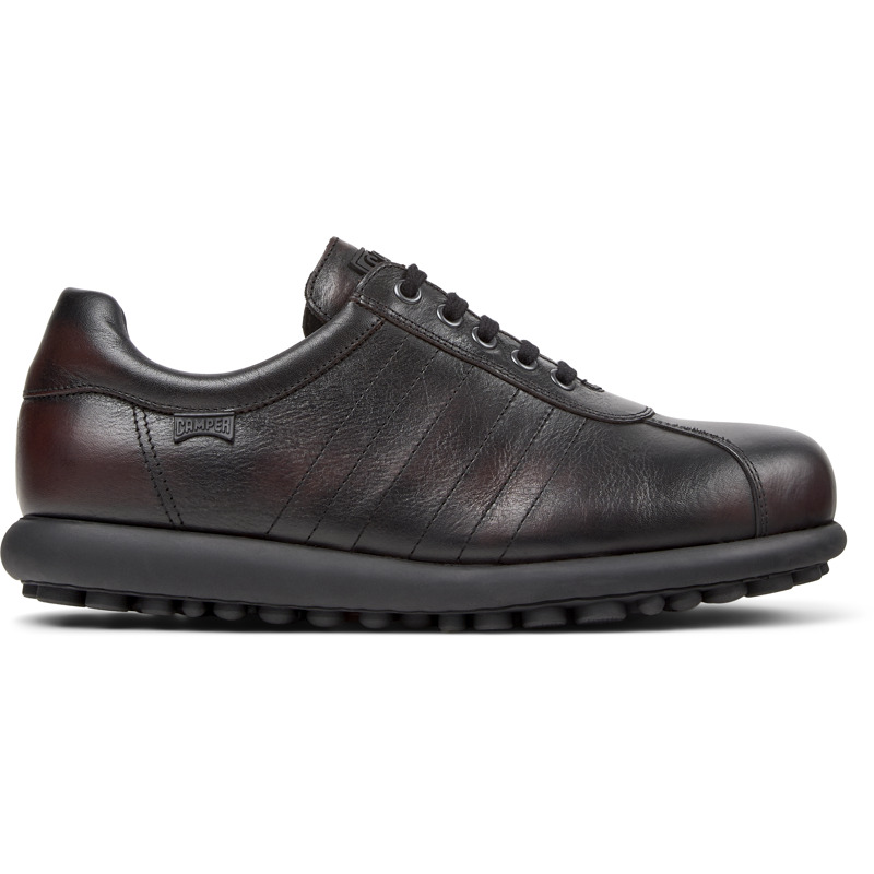 CAMPER Pelotas - Casual para Hombre - Burdeos,Negro, talla 45, Piel Lisa