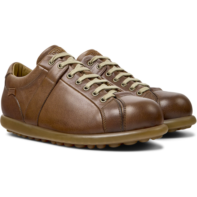 CAMPER Pelotas - Lässige Schuhe Für Herren - Braun, Größe 42, Glattleder
