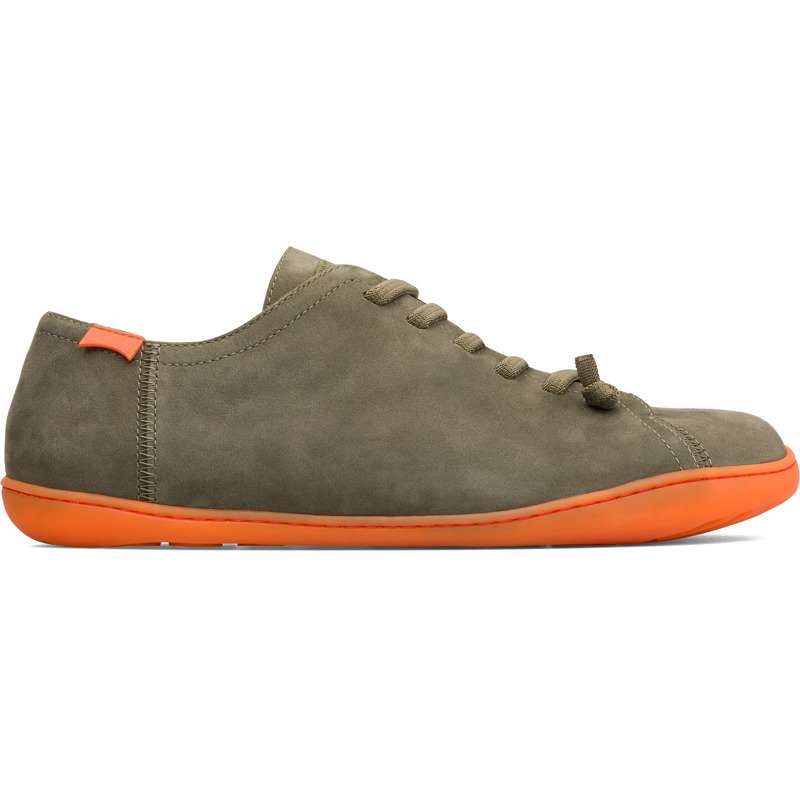 CAMPER Peu - Casual para Hombre - Verde, talla 39, Ante o Piel Vuelta