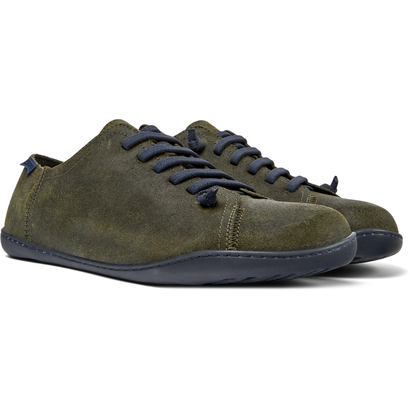 Camper Peu - Casual For Men - Green, Size 41, Suede