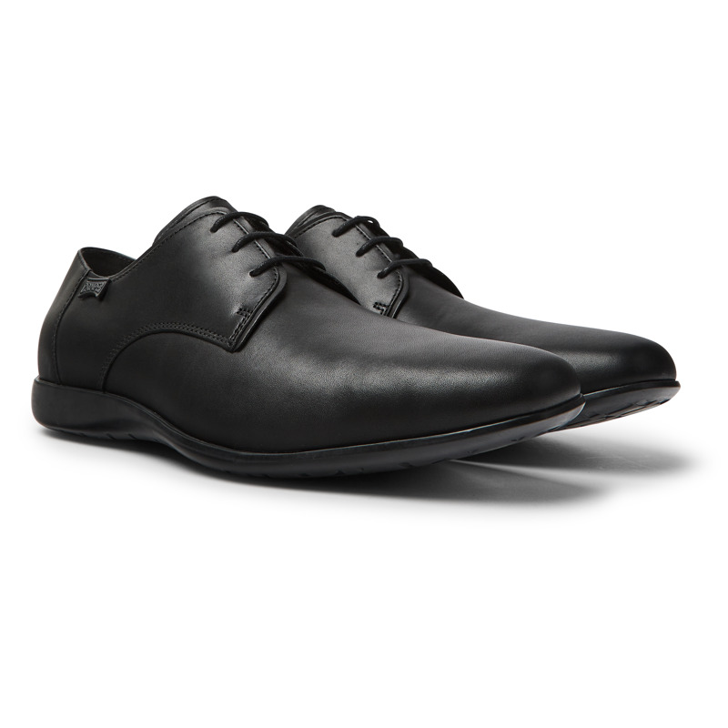 Camper Mauro - Formal Shoes For Men - Black, Size 46, Smooth Leather