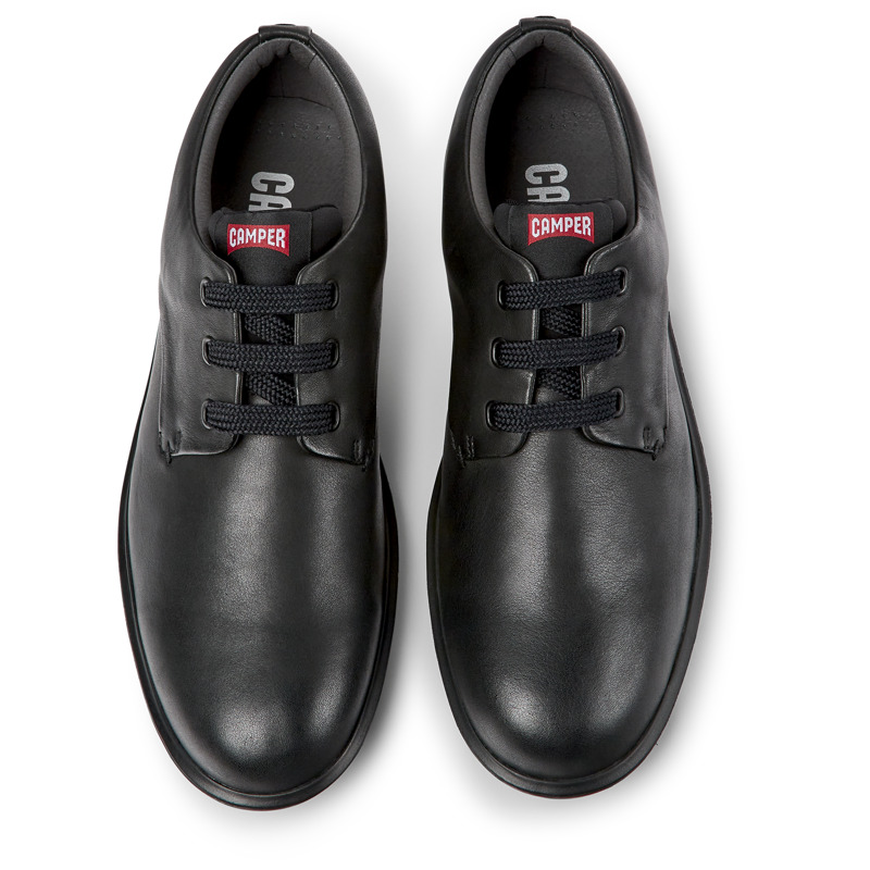CAMPER Atom Work - Chaussures Habillées Pour Homme - Noir, Taille 42, Cuir Lisse